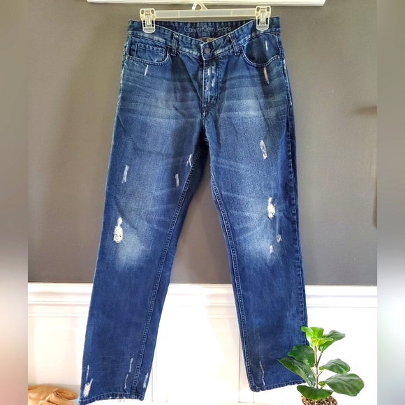Calvin Klein Jeans Other - CALVIN KLEIN JEANS Distressed Slim Straight 33